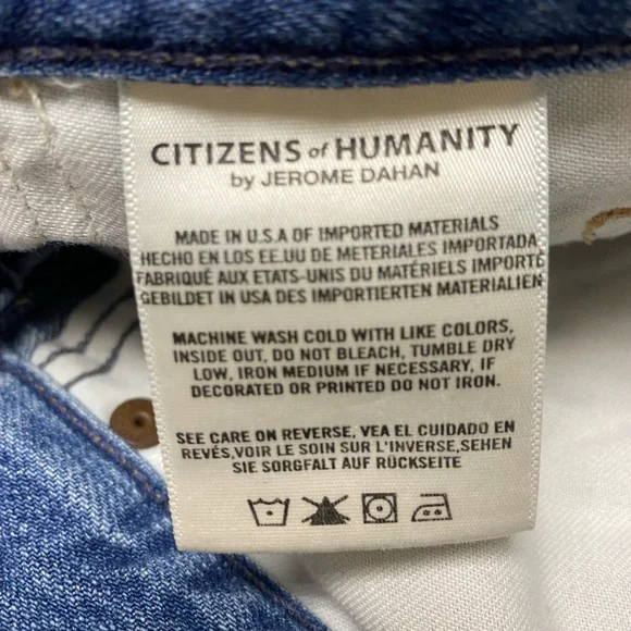 Citizens of Humanity Liya High Rise Crop Jeans